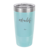 20oz Mom life tumbler - sky