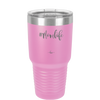 30oz Mom life tumbler - lavender