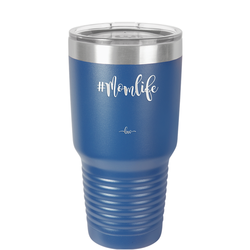 30oz Mom life tumbler - royal