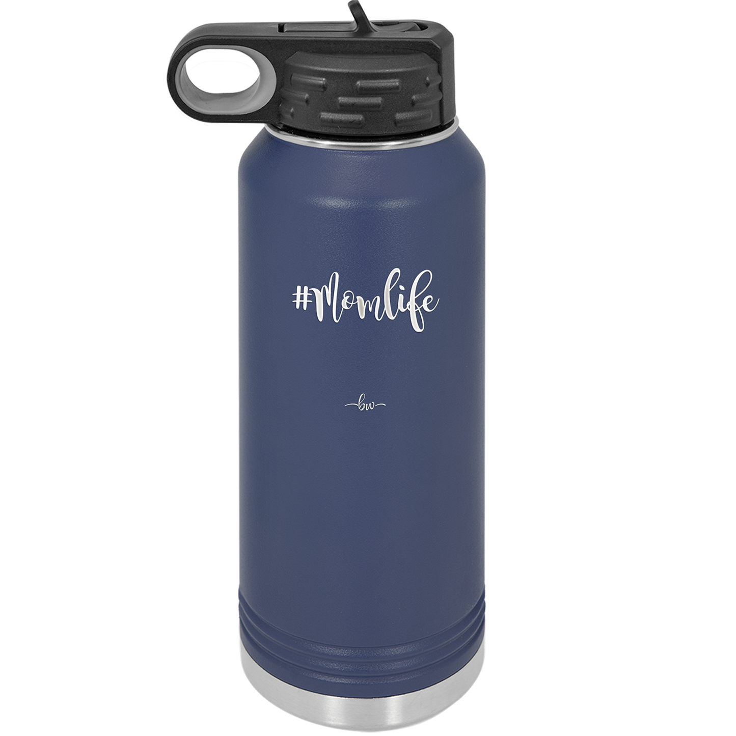 32oz Mom life tumbler - navy