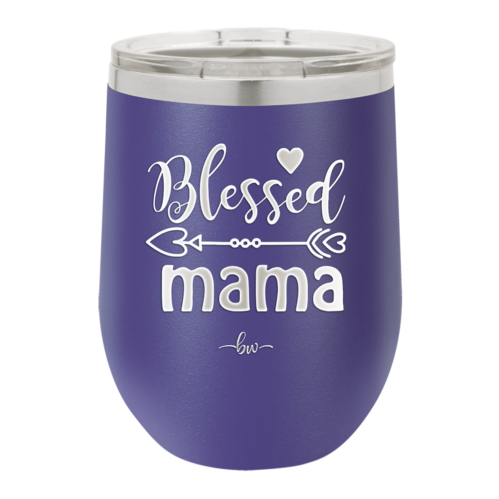 Blessed Mama - Laser Engraved Stainless Steel Drinkware - 1162 -