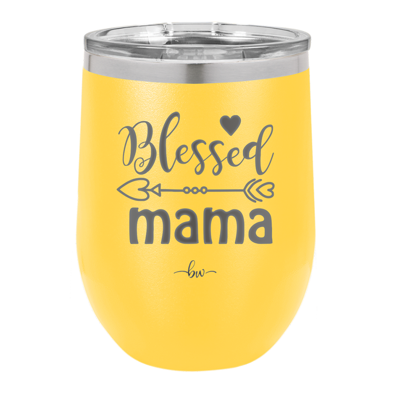 Blessed Mama - Laser Engraved Stainless Steel Drinkware - 1162 -
