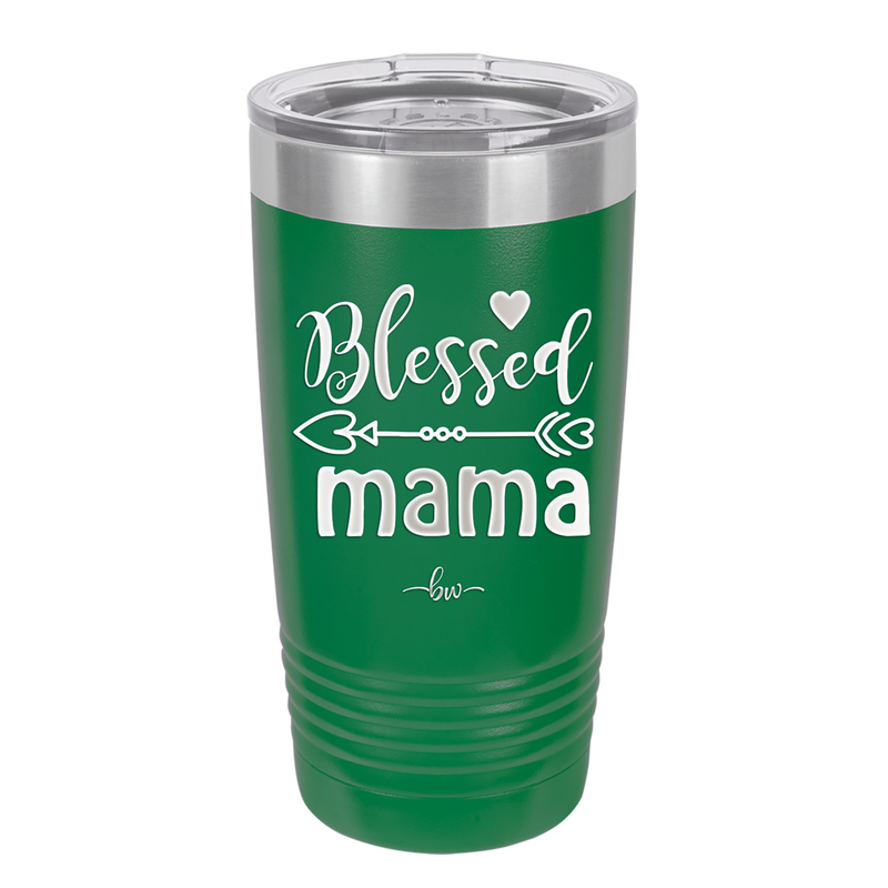 Blessed Mama - Laser Engraved Stainless Steel Drinkware - 1162 -