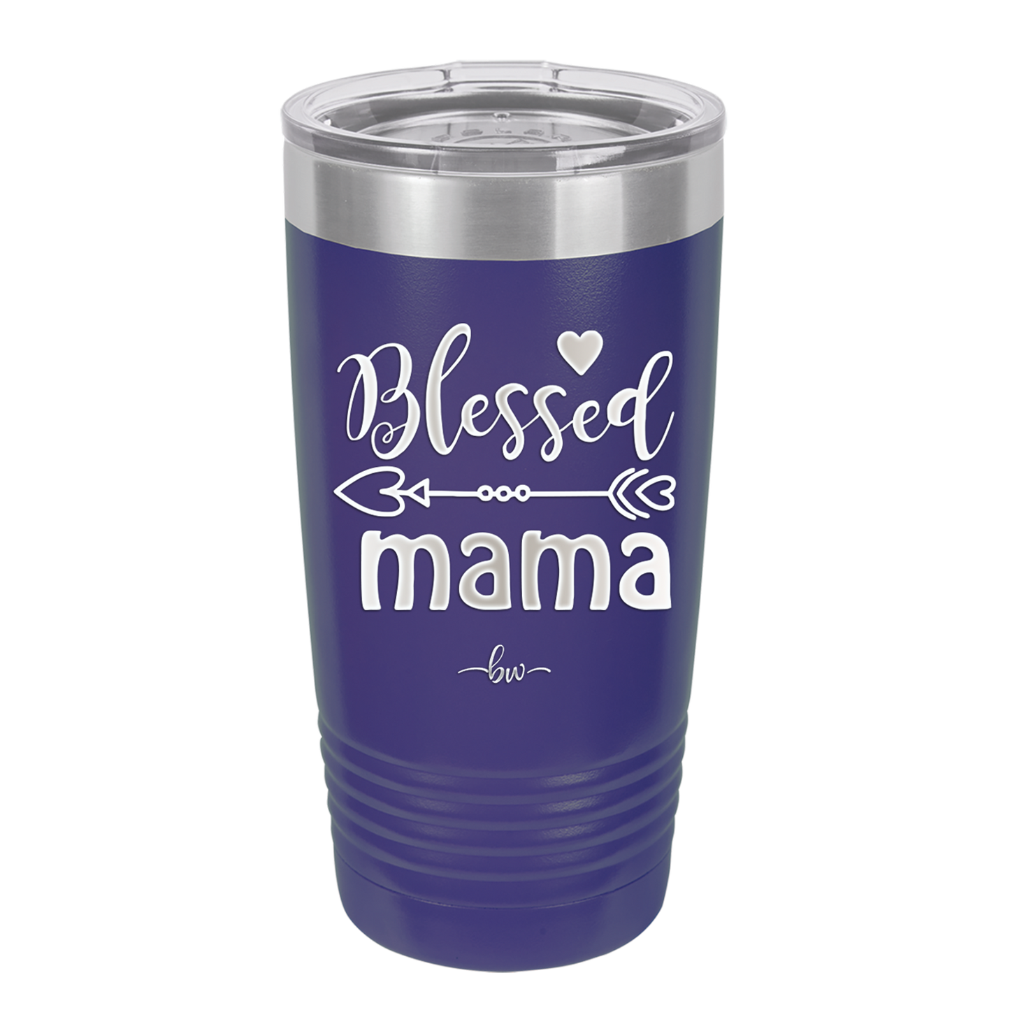 Blessed Mama - Laser Engraved Stainless Steel Drinkware - 1162 -