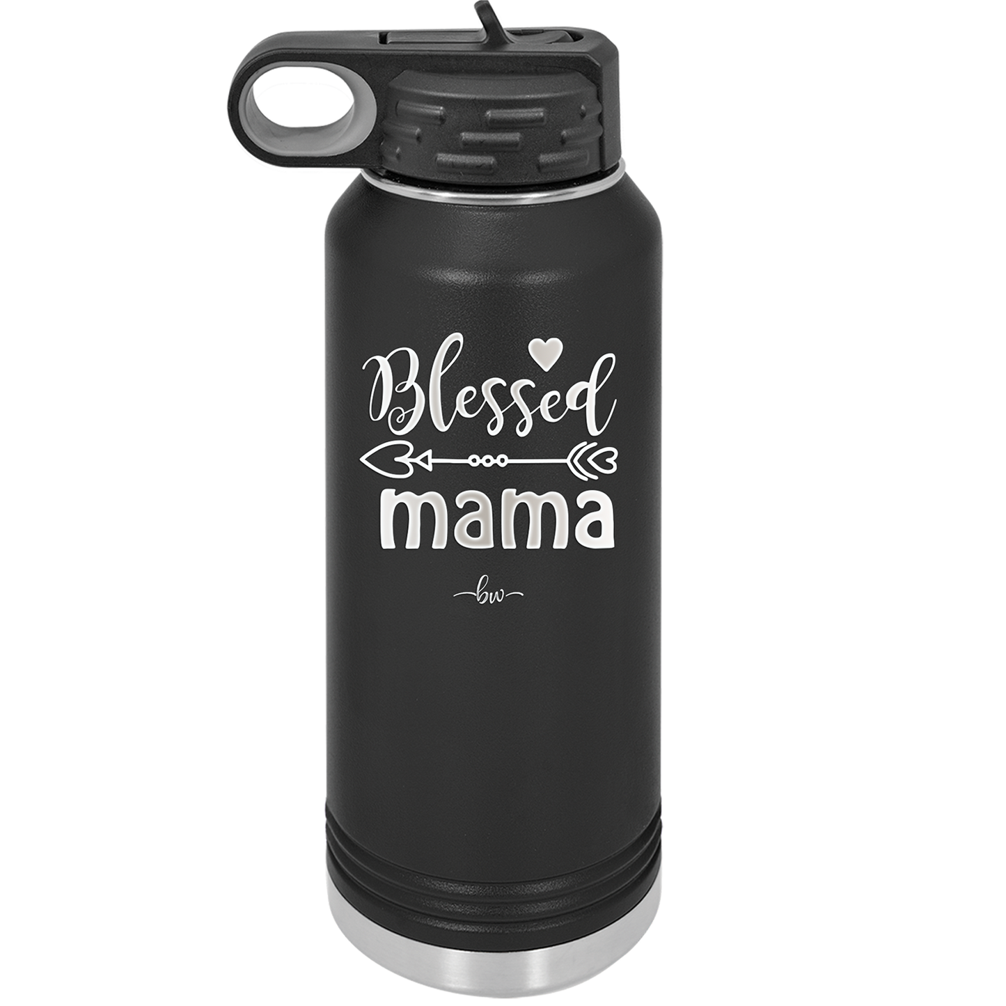 Blessed Mama - Laser Engraved Stainless Steel Drinkware - 1162 -