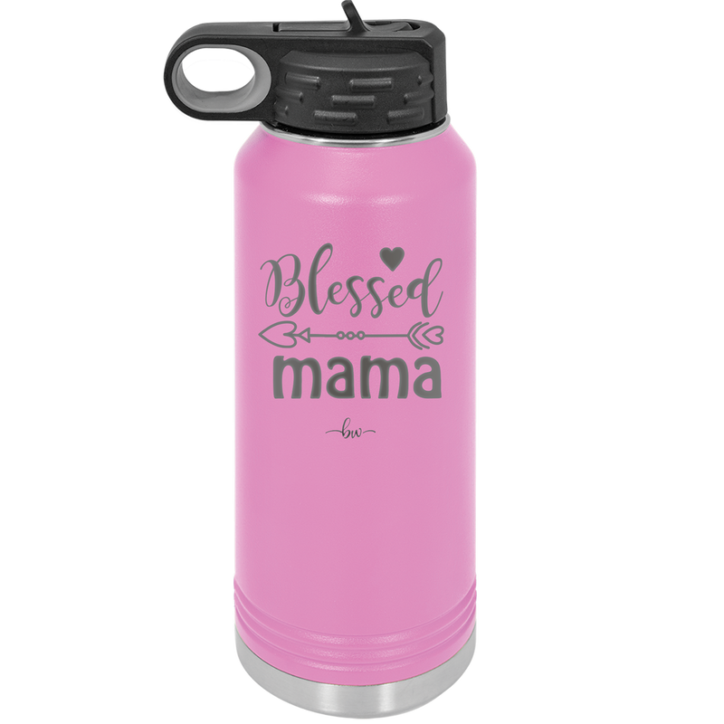 Blessed Mama - Laser Engraved Stainless Steel Drinkware - 1162 -