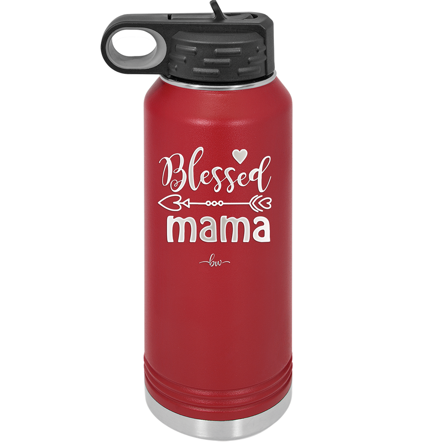 Blessed Mama - Laser Engraved Stainless Steel Drinkware - 1162 -