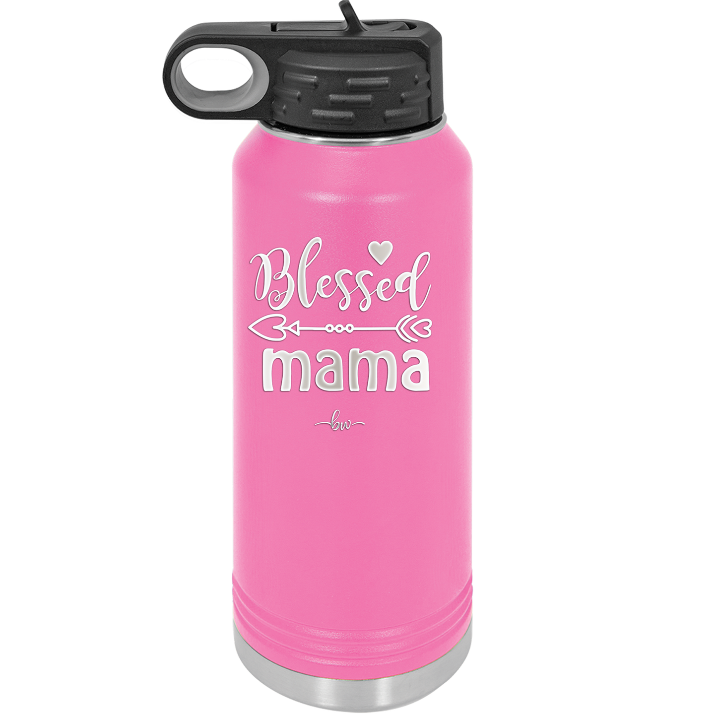 Blessed Mama - Laser Engraved Stainless Steel Drinkware - 1162 -