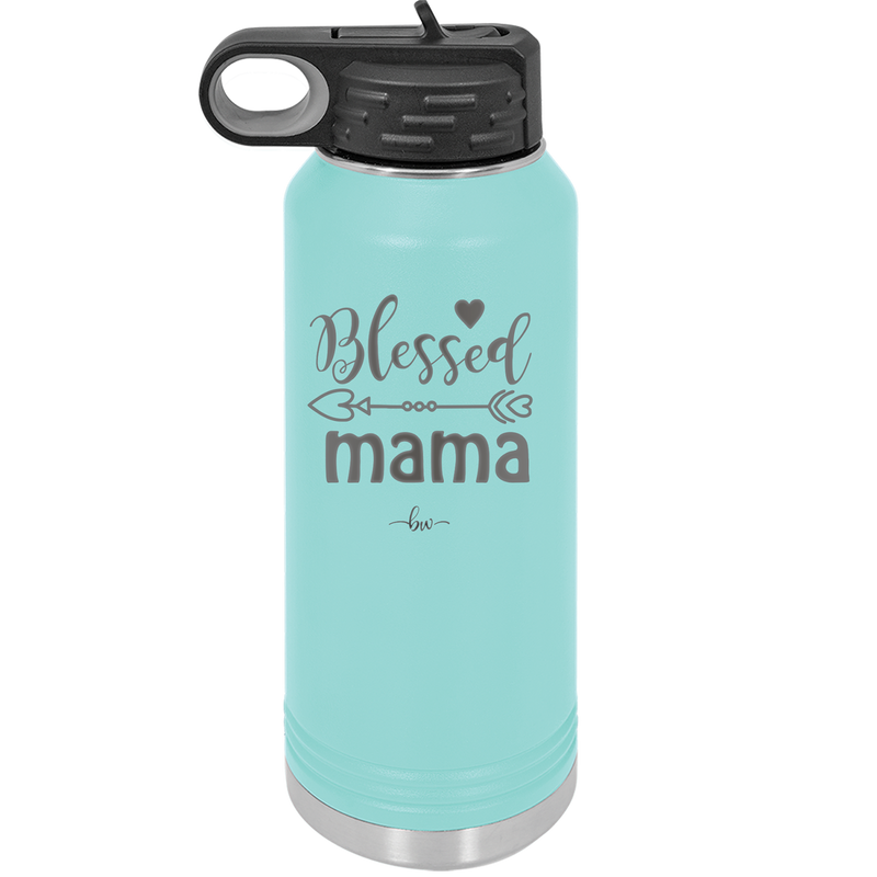 Blessed Mama - Laser Engraved Stainless Steel Drinkware - 1162 -