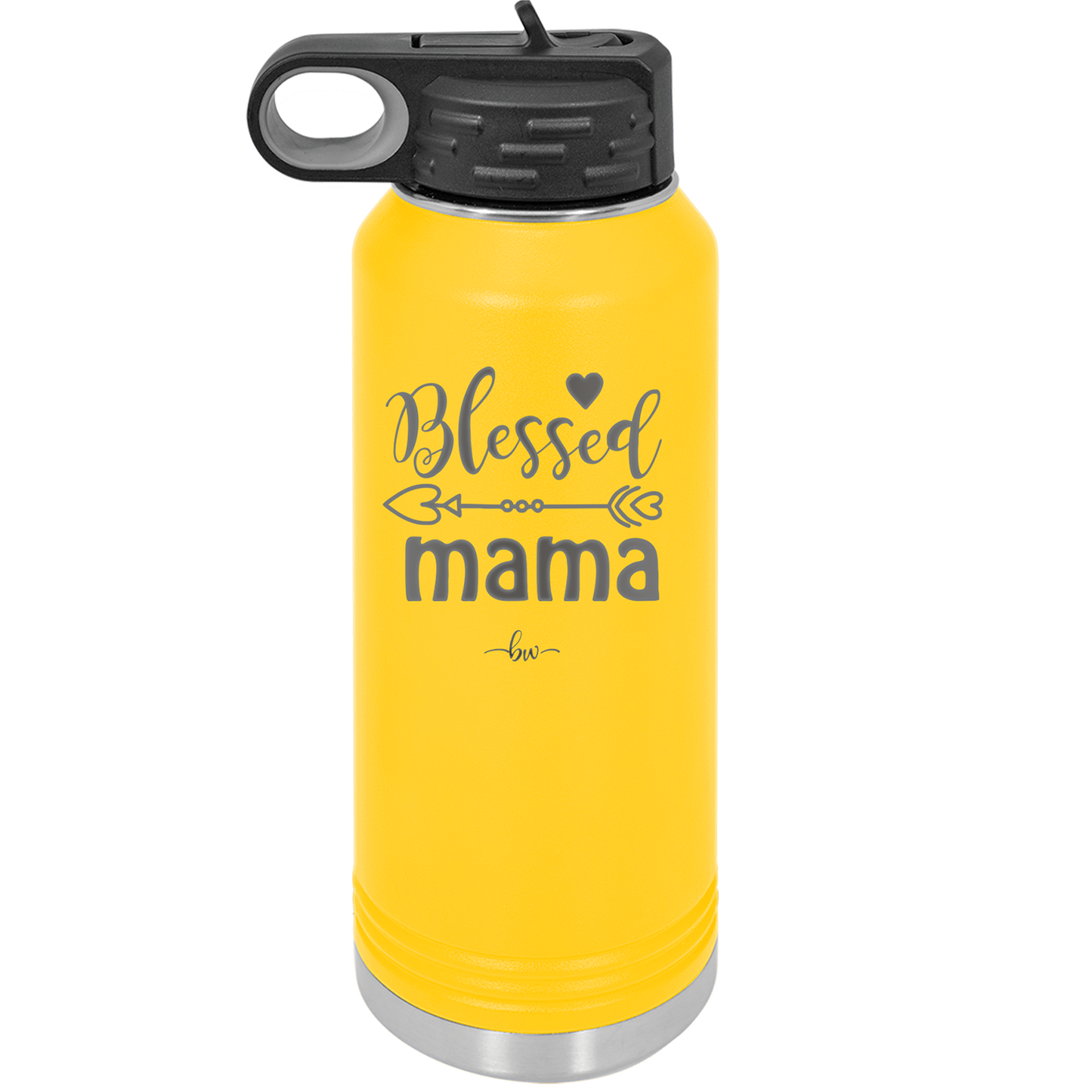Blessed Mama - Laser Engraved Stainless Steel Drinkware - 1162 -