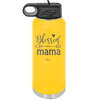 Blessed Mama - Laser Engraved Stainless Steel Drinkware - 1162 -