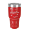Mom Thanks for Feeding Me and Keeping Me Alive - Laser Engraved Stainless Steel Drinkware - 1166 -