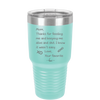 Mom Thanks for Feeding Me and Keeping Me Alive - Laser Engraved Stainless Steel Drinkware - 1166 -