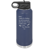 Mom Thanks for Feeding Me and Keeping Me Alive - Laser Engraved Stainless Steel Drinkware - 1166 -