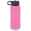 Mom Thanks for Feeding Me and Keeping Me Alive - Laser Engraved Stainless Steel Drinkware - 1166 -