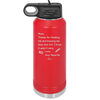 Mom Thanks for Feeding Me and Keeping Me Alive - Laser Engraved Stainless Steel Drinkware - 1166 -