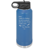 Mom Thanks for Feeding Me and Keeping Me Alive - Laser Engraved Stainless Steel Drinkware - 1166 -