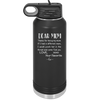 Mom, Thanks for Being my Mom - Laser Engraved Stainless Steel Drinkware - 1167 -
