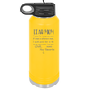 Mom, Thanks for Being my Mom - Laser Engraved Stainless Steel Drinkware - 1167 -