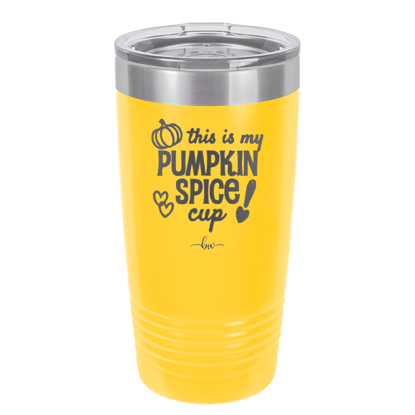 This is My Pumpkin Spice Cup - Laser Engraved Stainless Steel Drinkware - 1176 -