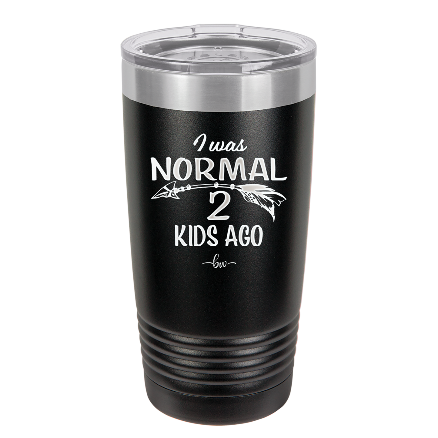 I Was Normal 2 Kids Ago - Laser Engraved Stainless Steel Drinkware - 1186 -