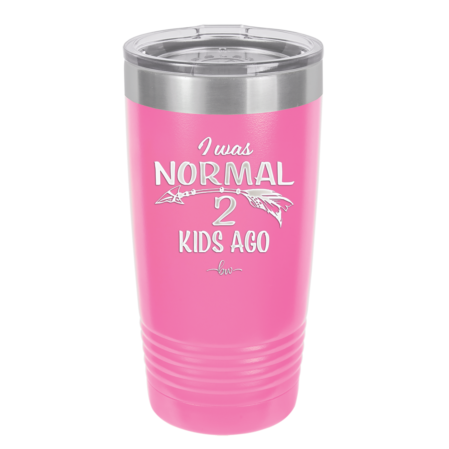 I Was Normal 2 Kids Ago - Laser Engraved Stainless Steel Drinkware - 1186 -