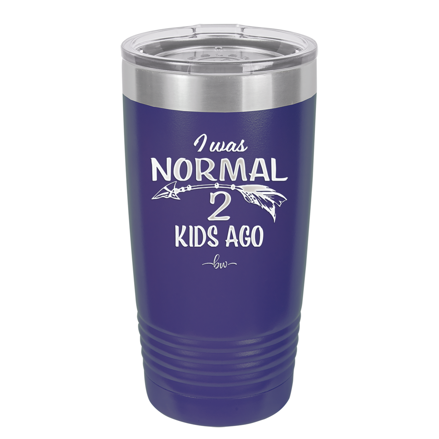 I Was Normal 2 Kids Ago - Laser Engraved Stainless Steel Drinkware - 1186 -