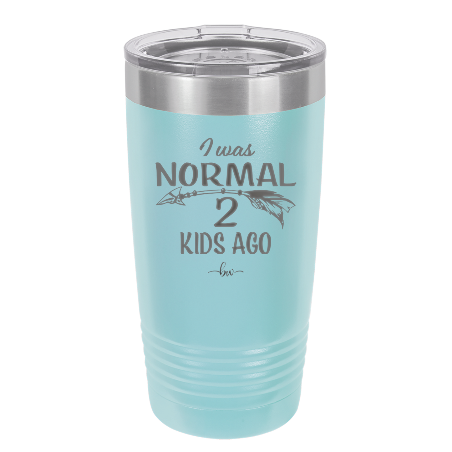 I Was Normal 2 Kids Ago - Laser Engraved Stainless Steel Drinkware - 1186 -