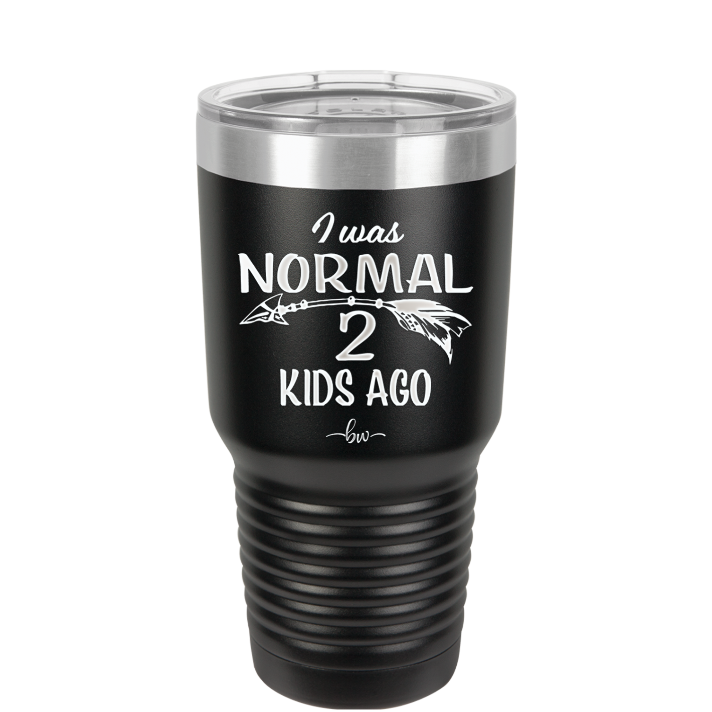 I Was Normal 2 Kids Ago - Laser Engraved Stainless Steel Drinkware - 1186 -