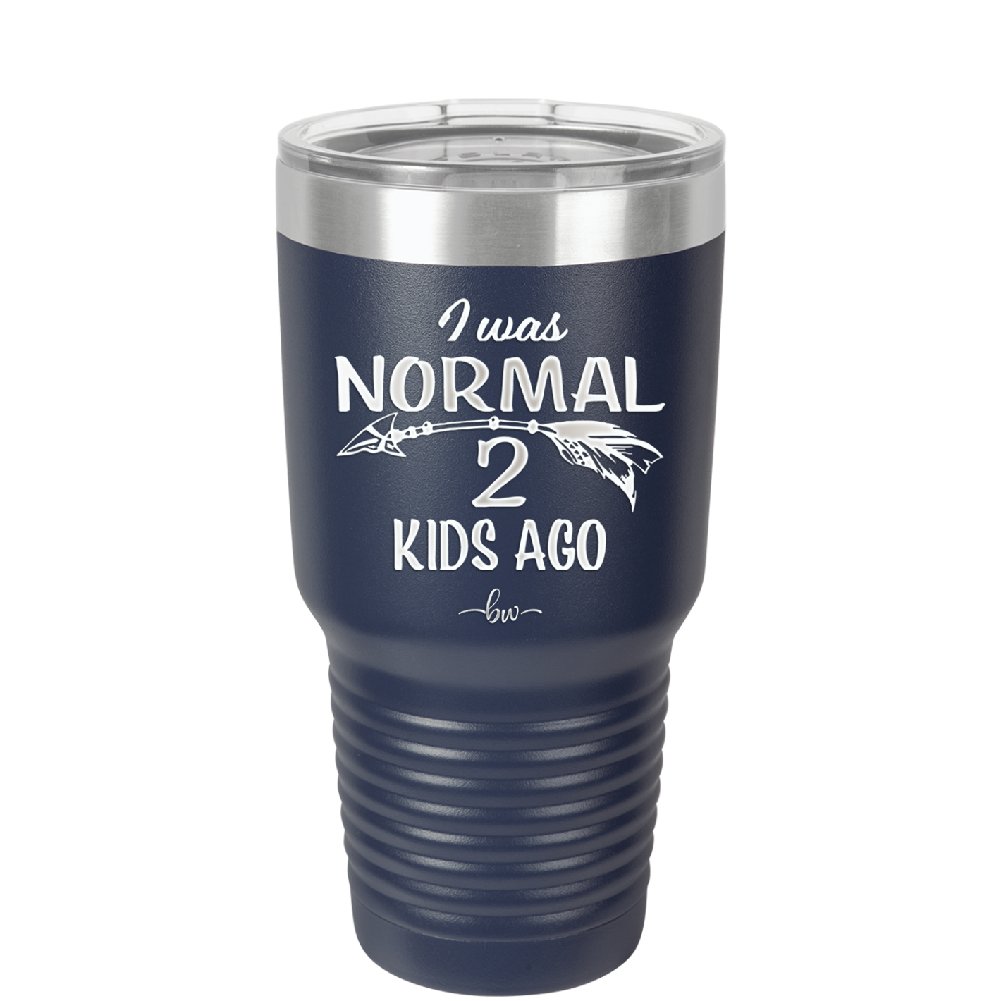 I Was Normal 2 Kids Ago - Laser Engraved Stainless Steel Drinkware - 1186 -