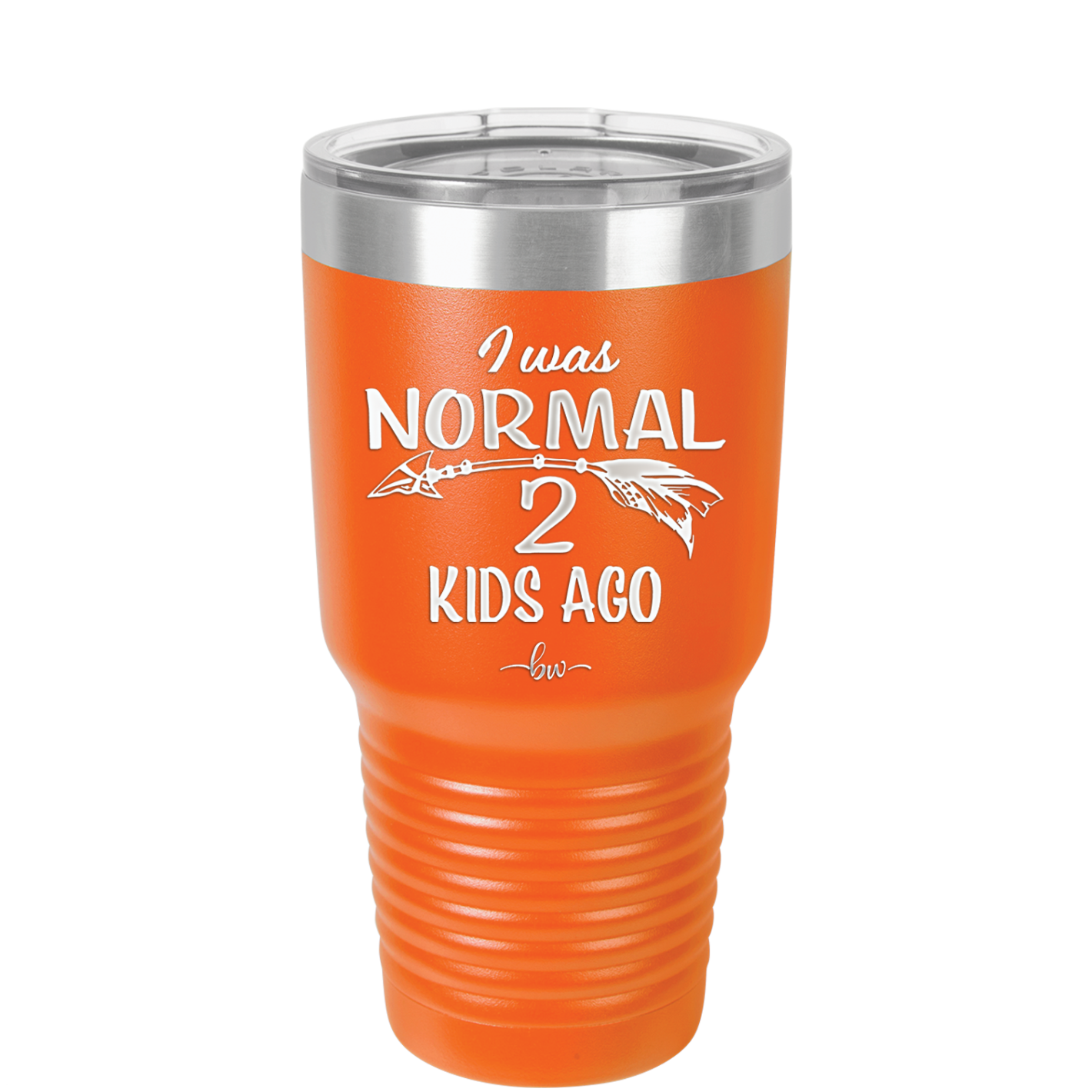 I Was Normal 2 Kids Ago - Laser Engraved Stainless Steel Drinkware - 1186 -