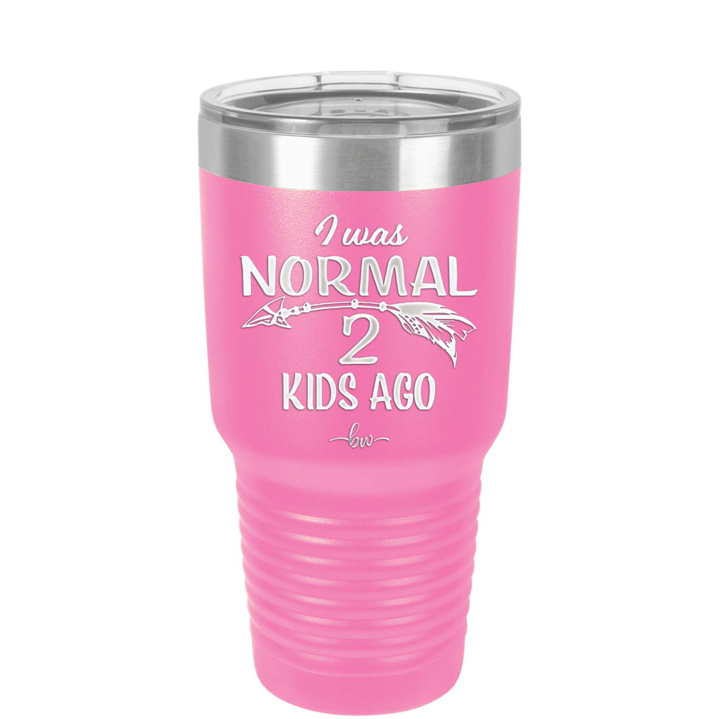I Was Normal 2 Kids Ago - Laser Engraved Stainless Steel Drinkware - 1186 -