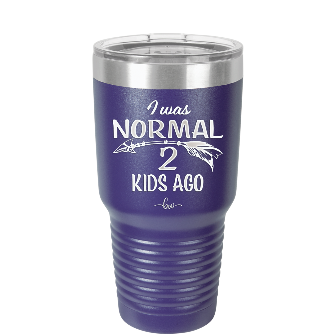 I Was Normal 2 Kids Ago - Laser Engraved Stainless Steel Drinkware - 1186 -