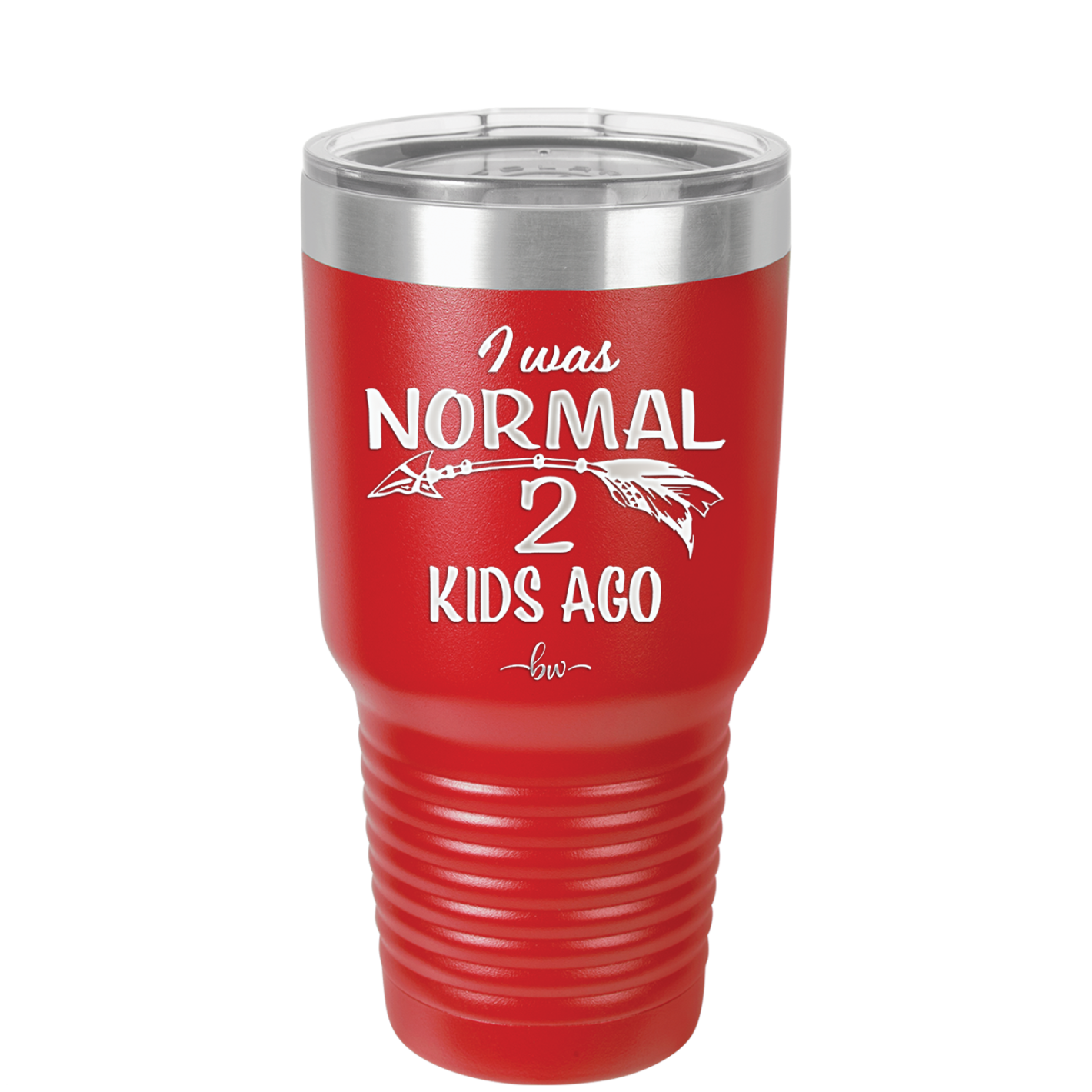 I Was Normal 2 Kids Ago - Laser Engraved Stainless Steel Drinkware - 1186 -