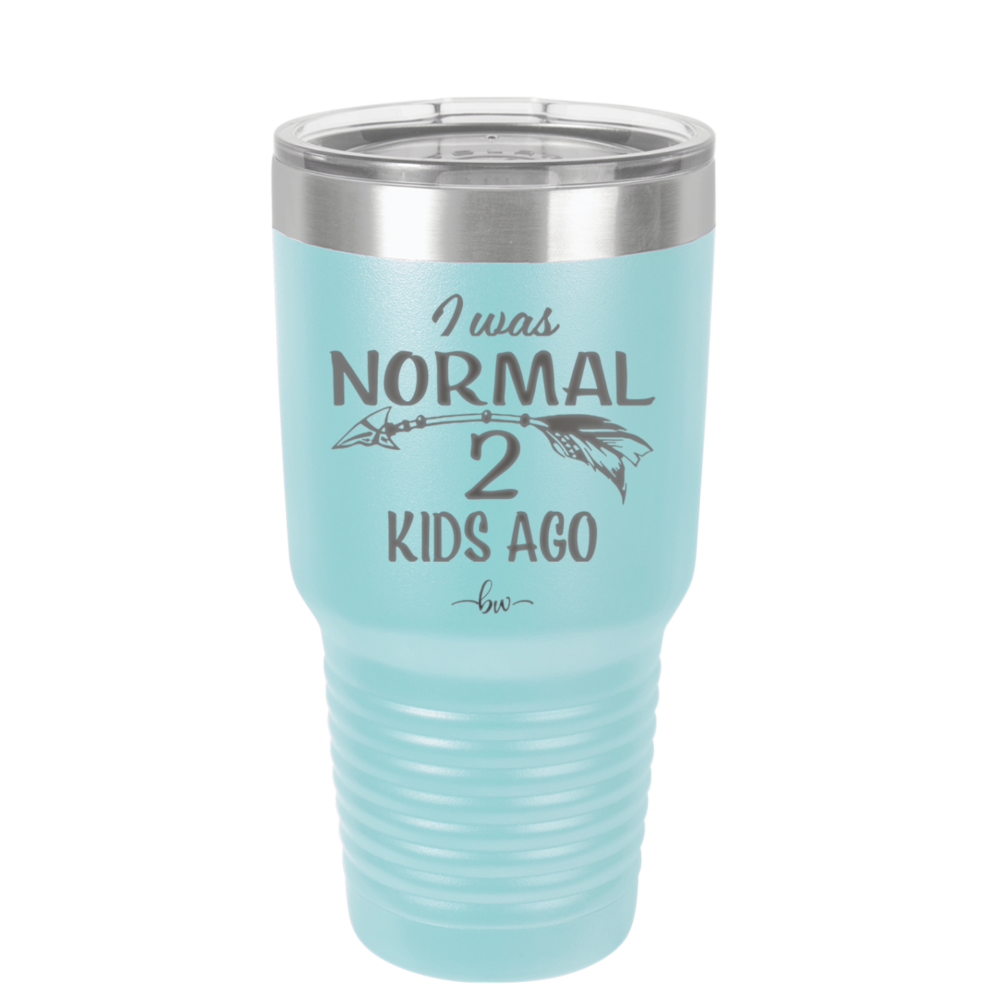 I Was Normal 2 Kids Ago - Laser Engraved Stainless Steel Drinkware - 1186 -