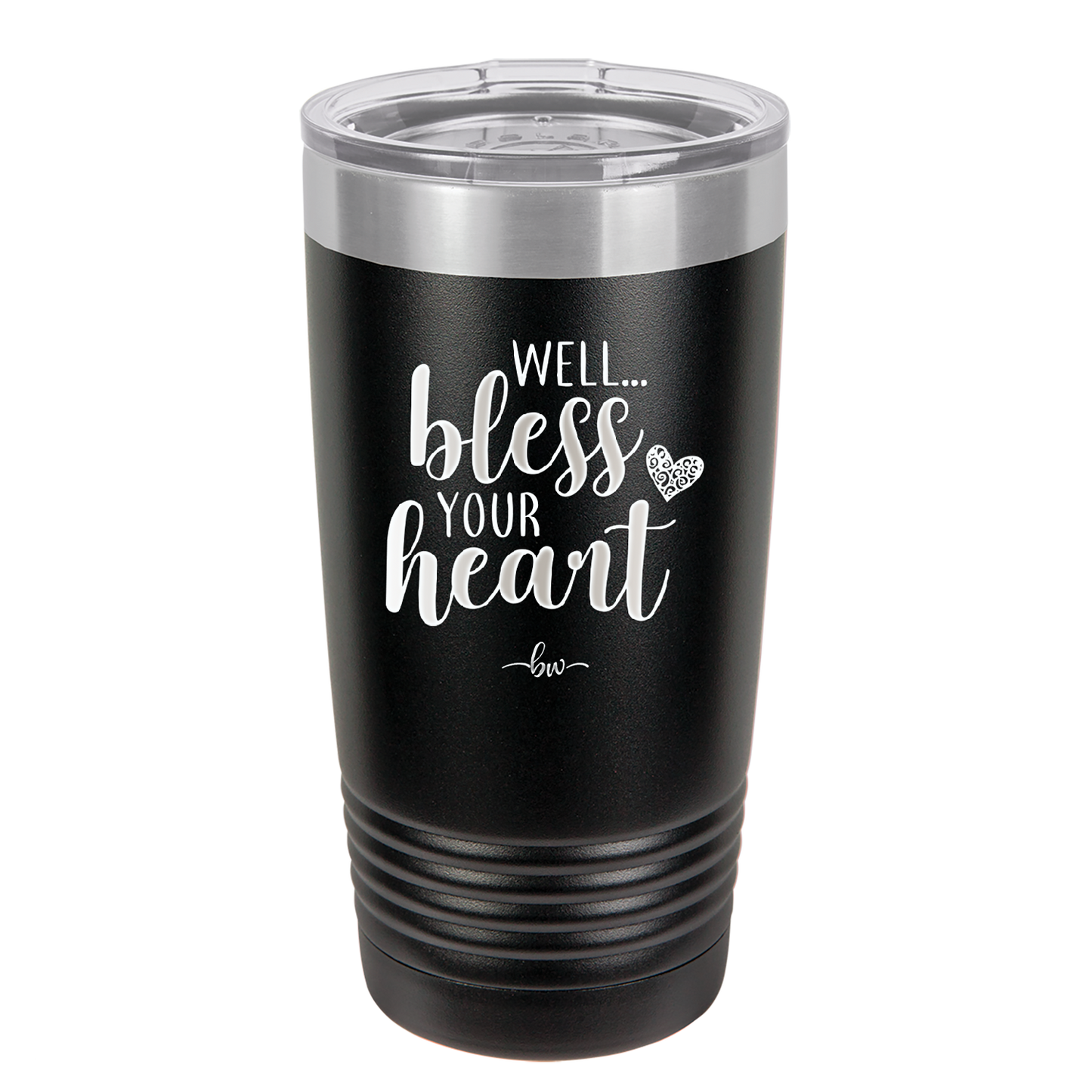 Well Bless Your Heart - Laser Engraved Stainless Steel Drinkware - 1195 -