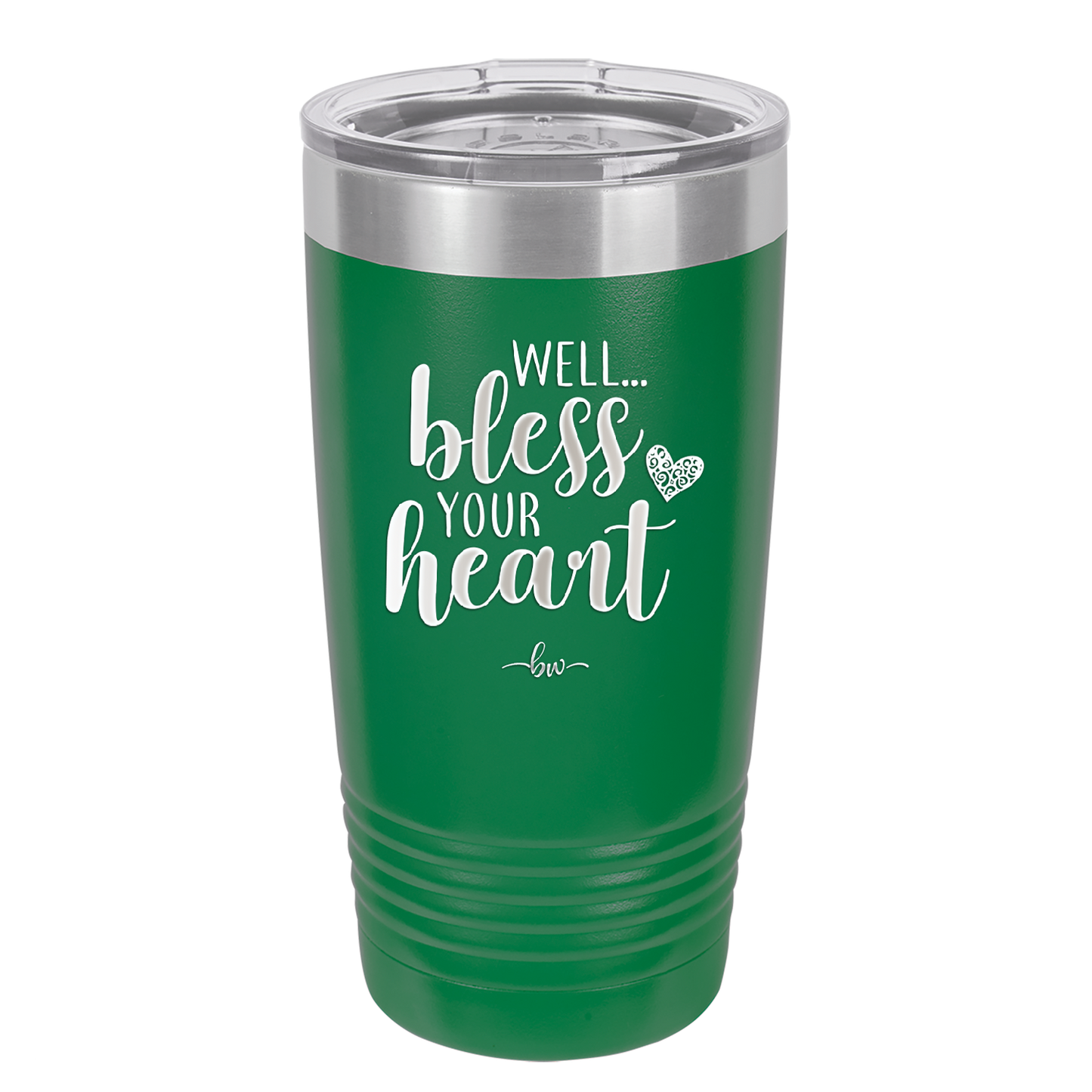 Well Bless Your Heart - Laser Engraved Stainless Steel Drinkware - 1195 -