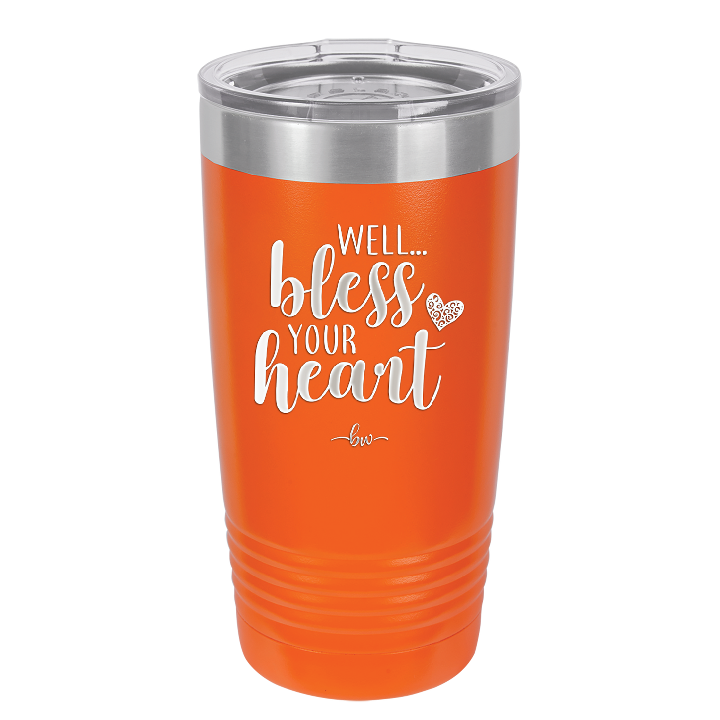 Well Bless Your Heart - Laser Engraved Stainless Steel Drinkware - 1195 -