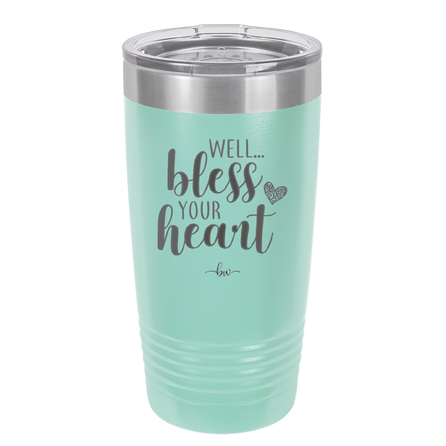 Well Bless Your Heart - Laser Engraved Stainless Steel Drinkware - 1195 -