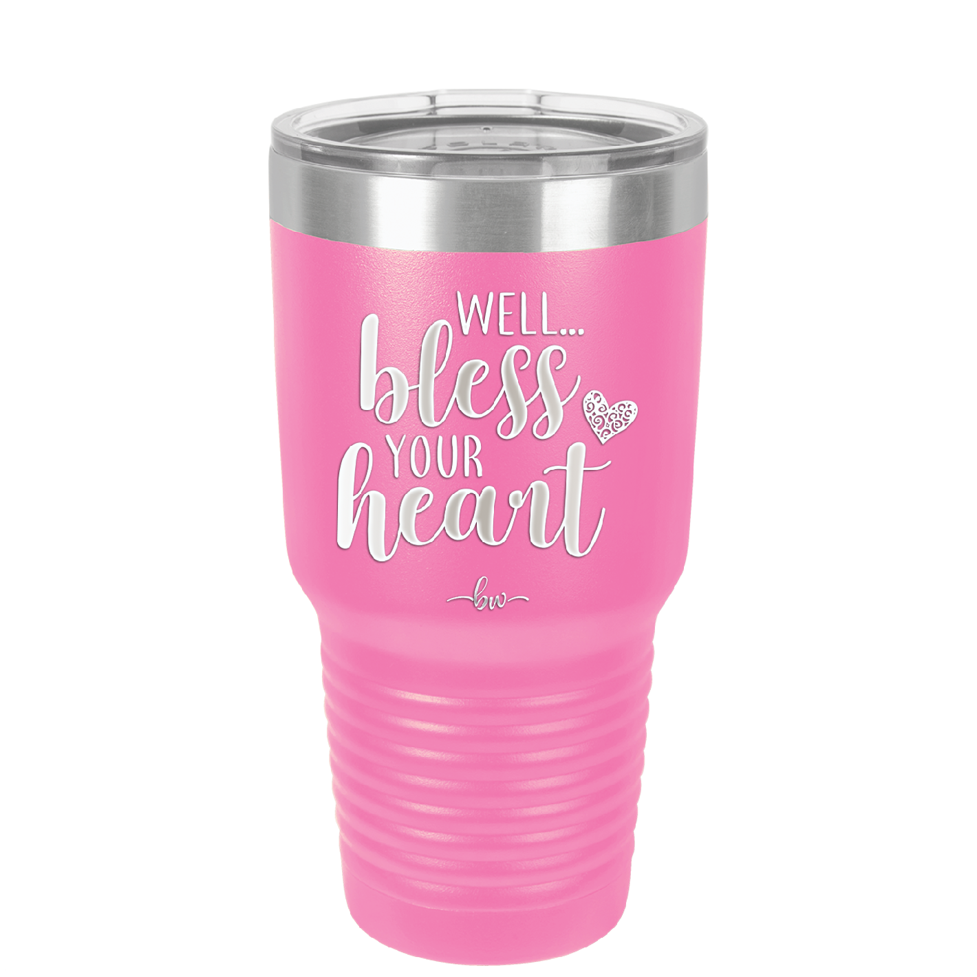 Well Bless Your Heart - Laser Engraved Stainless Steel Drinkware - 1195 -