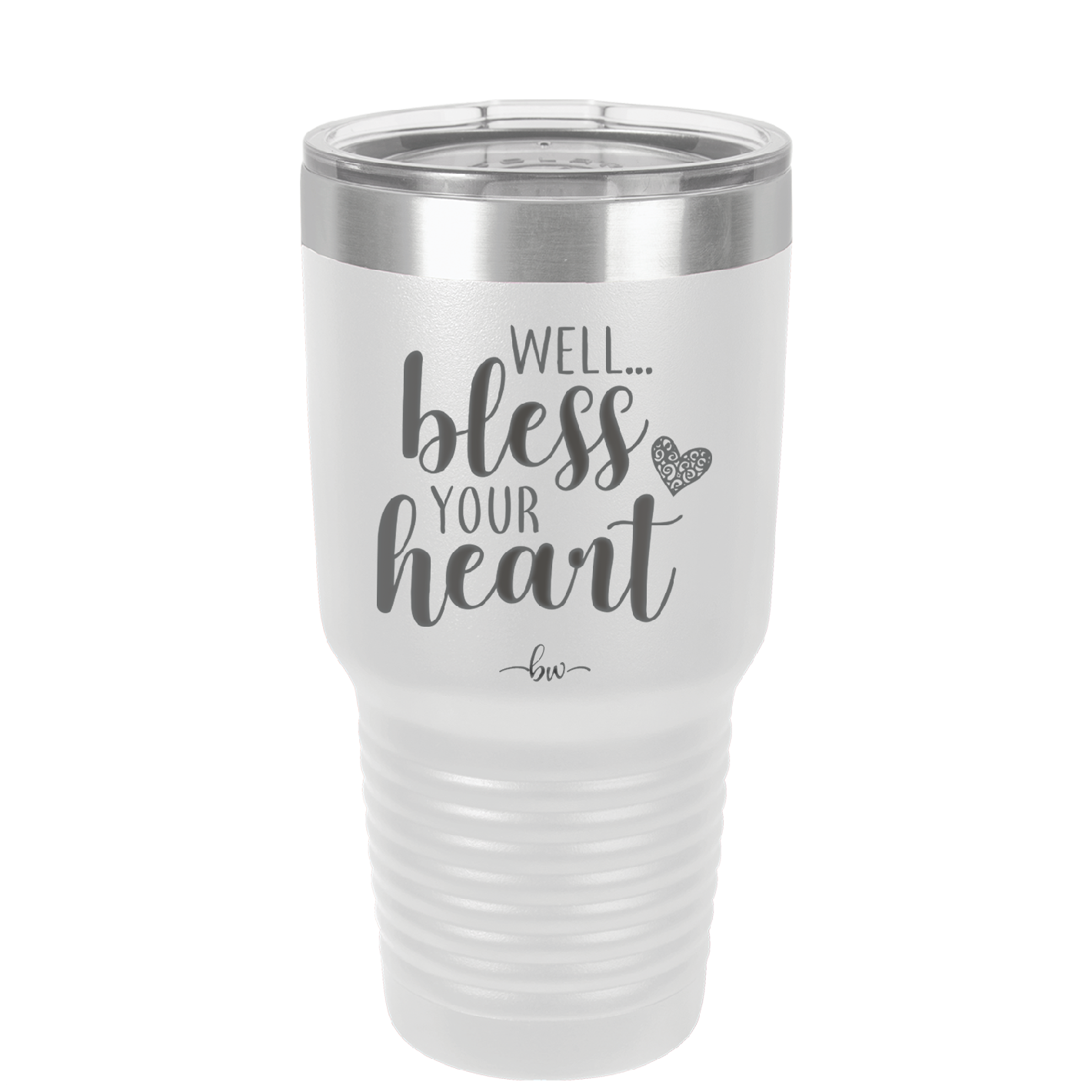Well Bless Your Heart - Laser Engraved Stainless Steel Drinkware - 1195 -