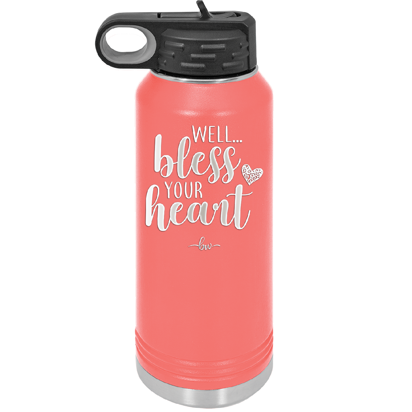 Well Bless Your Heart - Laser Engraved Stainless Steel Drinkware - 1195 -
