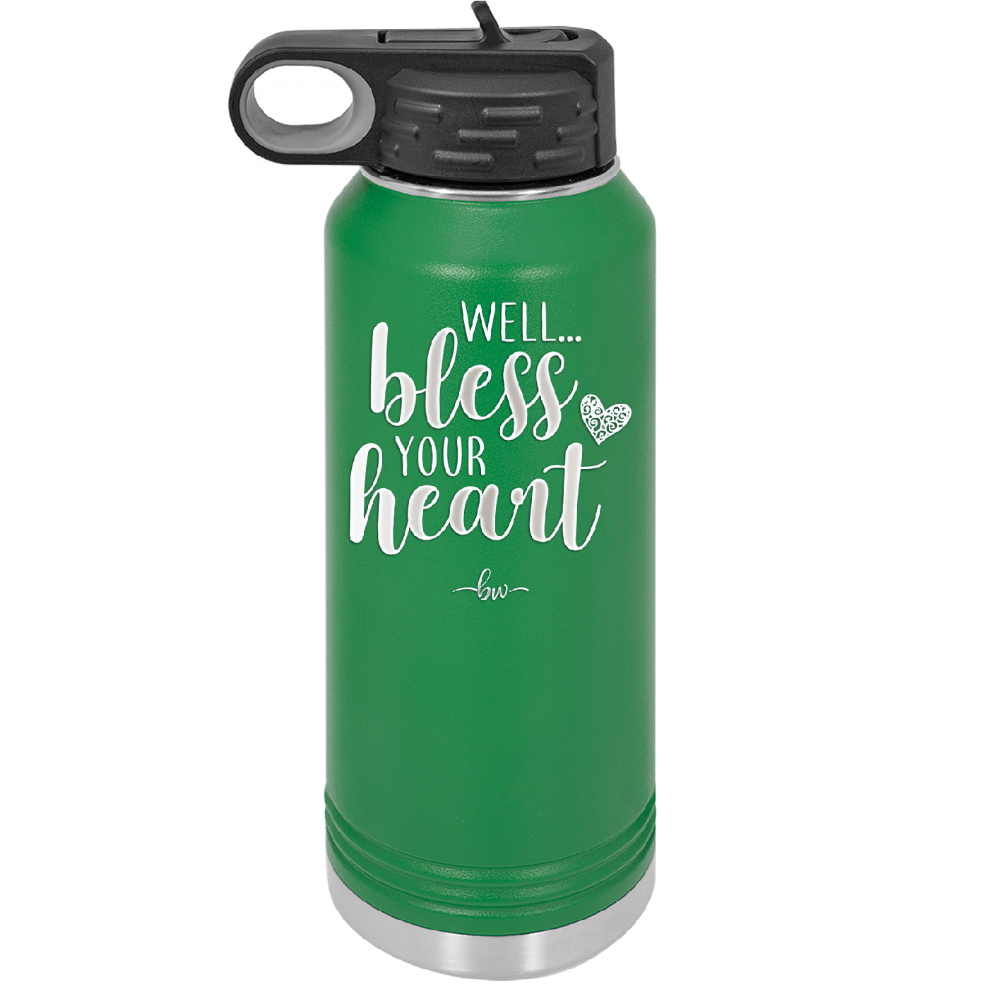 Well Bless Your Heart - Laser Engraved Stainless Steel Drinkware - 1195 -