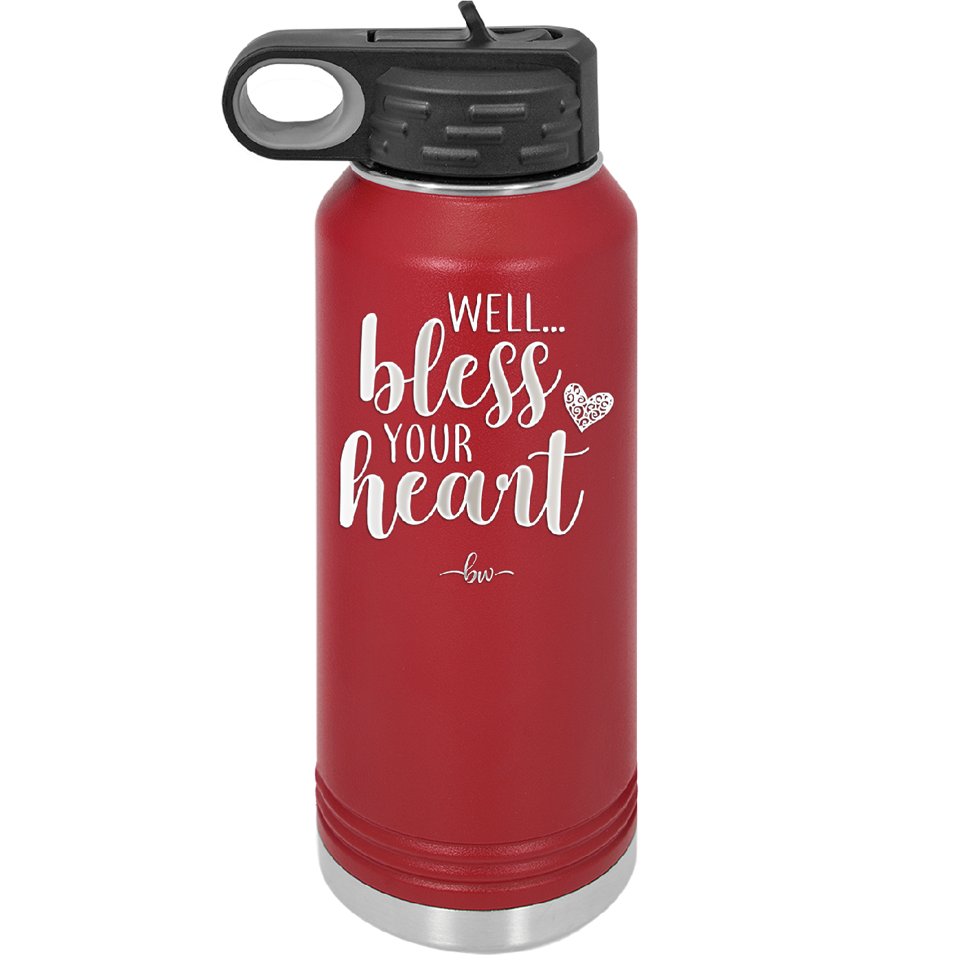 Well Bless Your Heart - Laser Engraved Stainless Steel Drinkware - 1195 -
