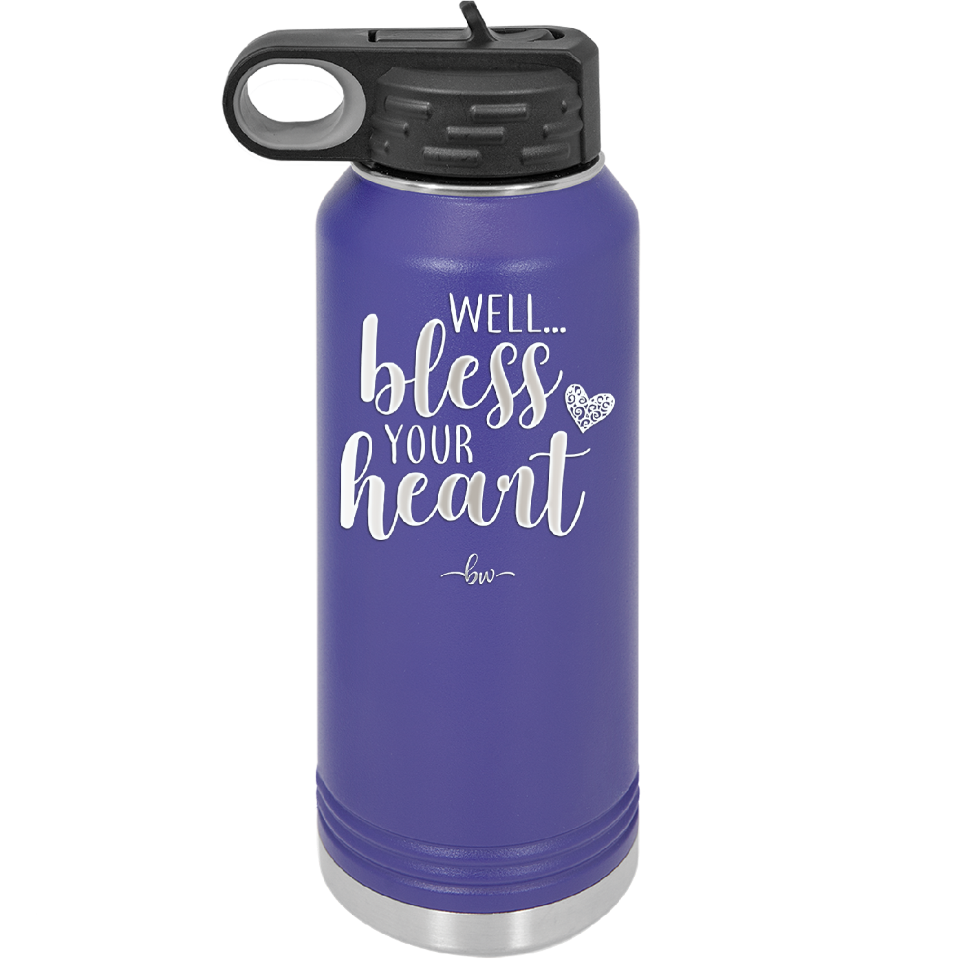 Well Bless Your Heart - Laser Engraved Stainless Steel Drinkware - 1195 -