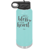 Well Bless Your Heart - Laser Engraved Stainless Steel Drinkware - 1195 -