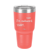 Sorry, I'm Awkward, Sorry - Laser Engraved Stainless Steel Drinkware - 1197 -