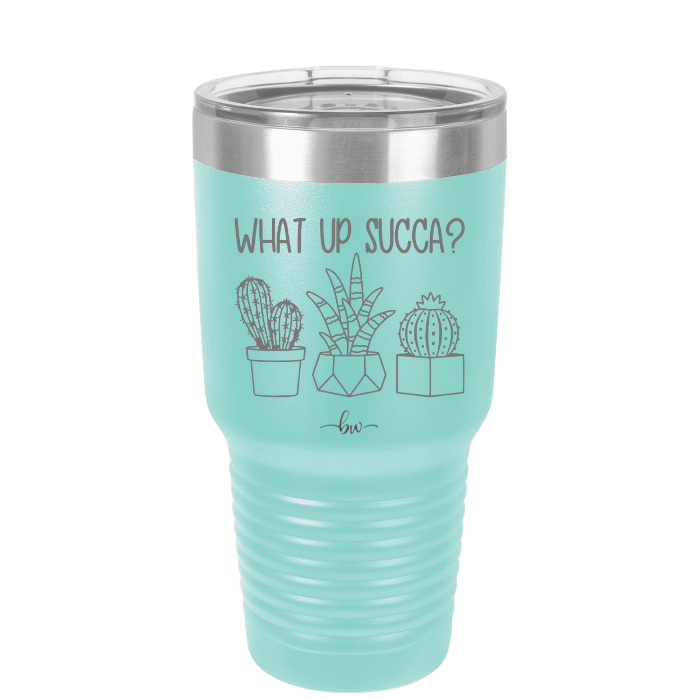 What Up Succa - Laser Engraved Stainless Steel Drinkware - 1204 -