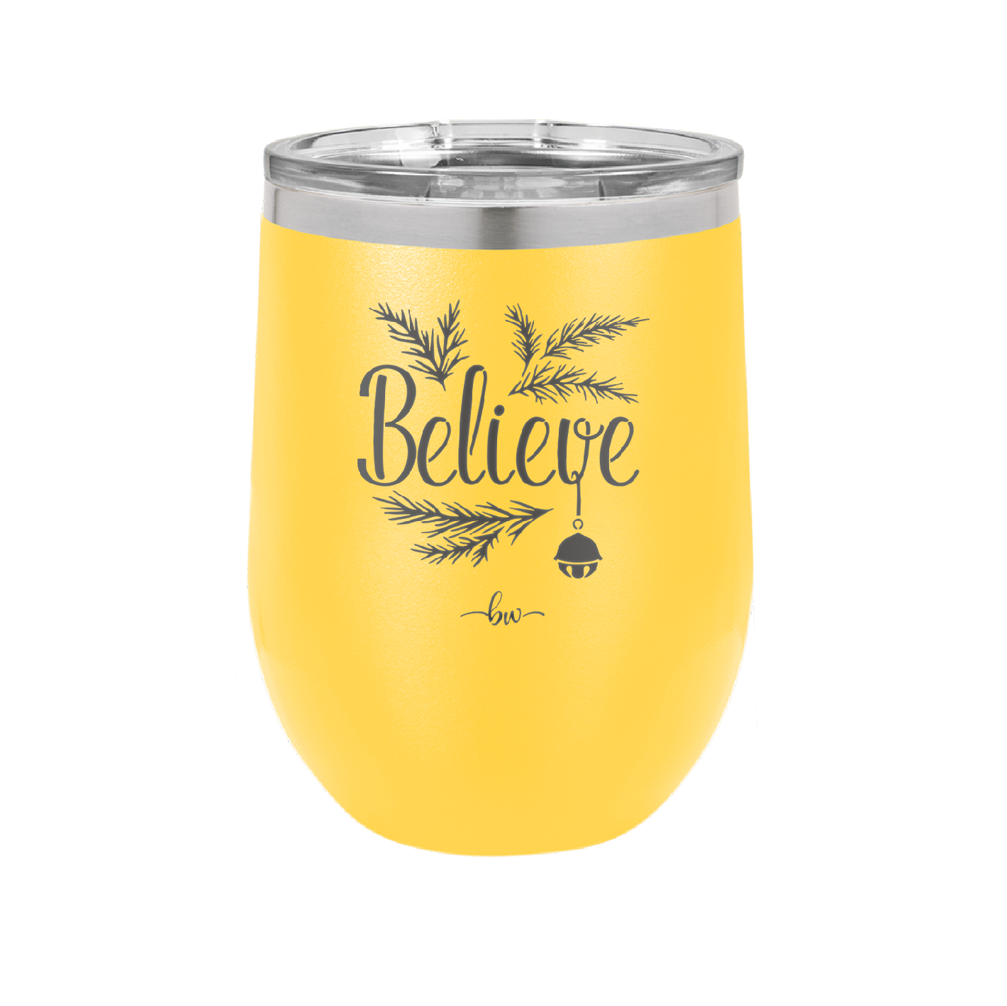 Believe - Laser Engraved Stainless Steel Drinkware - 1219 -