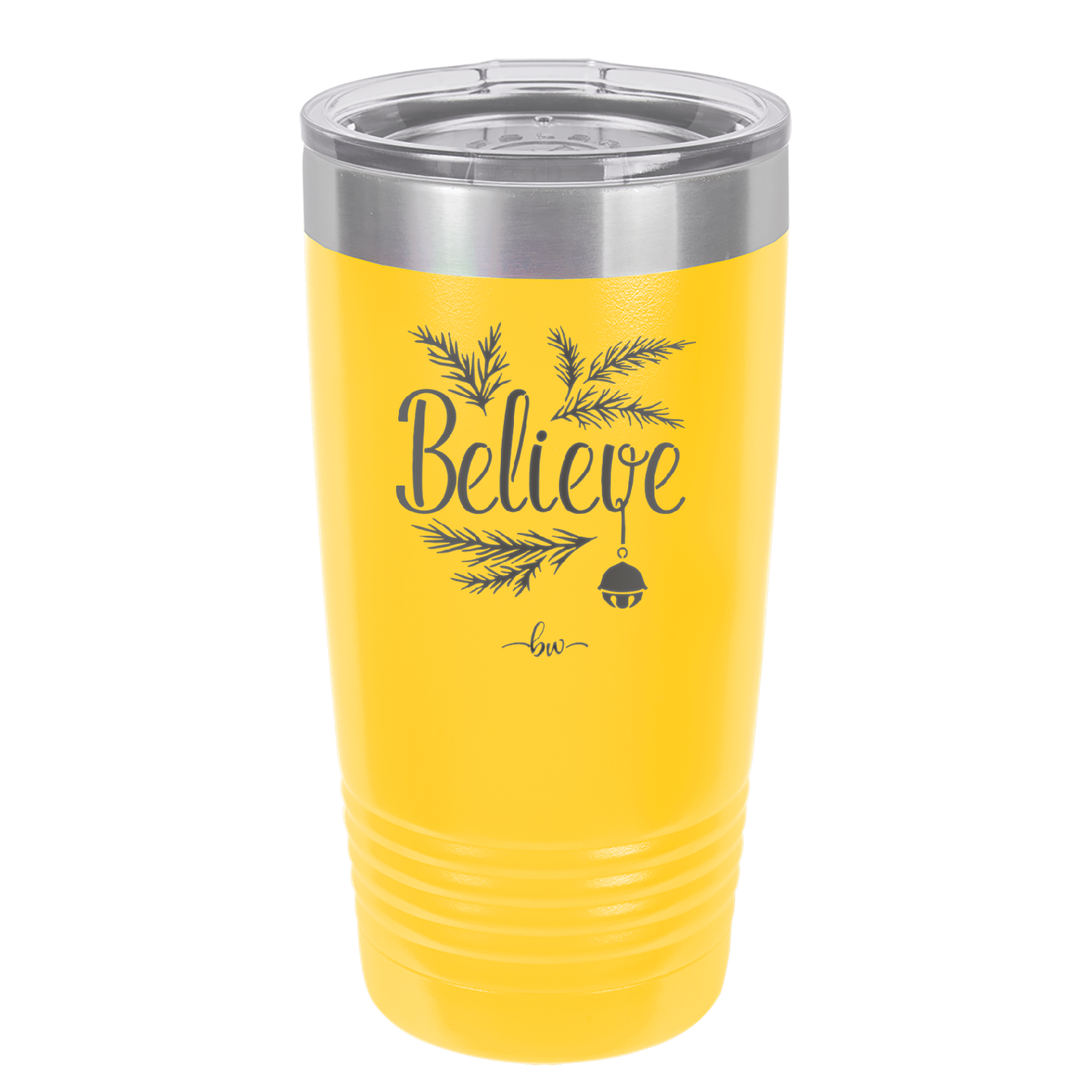 Believe - Laser Engraved Stainless Steel Drinkware - 1219 -
